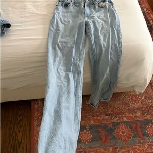 Vintage Flare Blue Women's Jeans